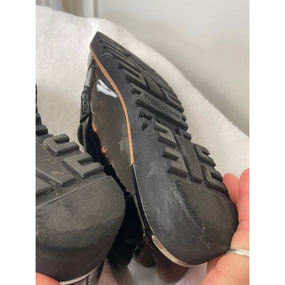 Franco Sarto Women's Platform Loafer Size 9.5 Black Leopard Cheetah Print - Picture 7 of 16